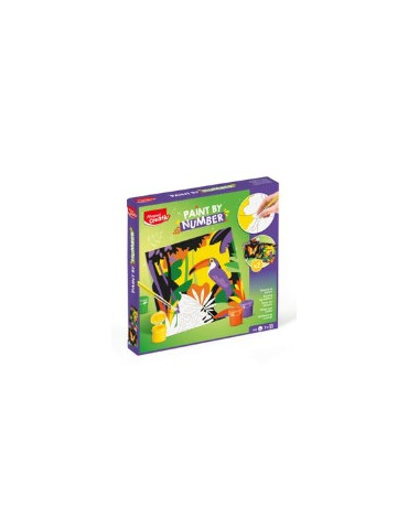 MAPED CREATIV - SCHILDEREN OP NUMMER - papegaai / vlinder