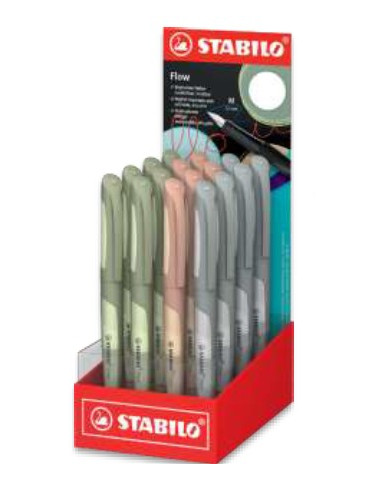 Flow MONOCHROME fountain pen 16 cardboard display 16 pcs