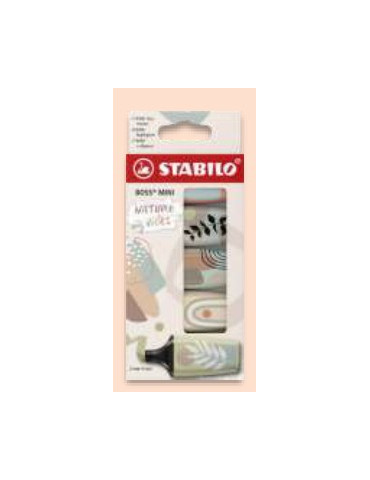 STABILO BOSS MINI NATUREvibes wallet 5 pcs