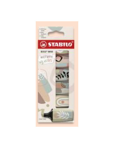 STABILO BOSS MINI NATUREvibes wallet 6 pcs