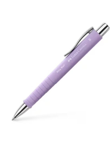 Balpen Faber-Castell Polyball XB sweet lilac