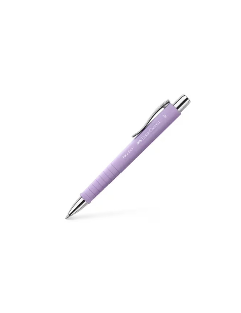 Balpen Faber-Castell Polyball XB sweet lilac