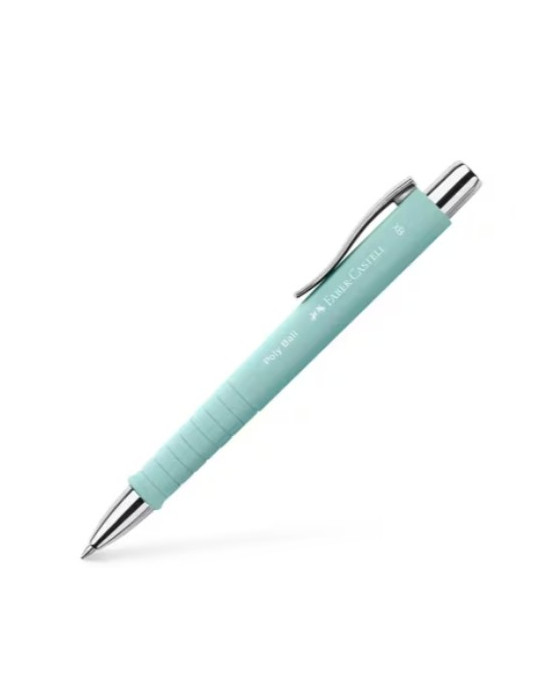 Stylo bille Faber-Castell Polyball XB caribic blue