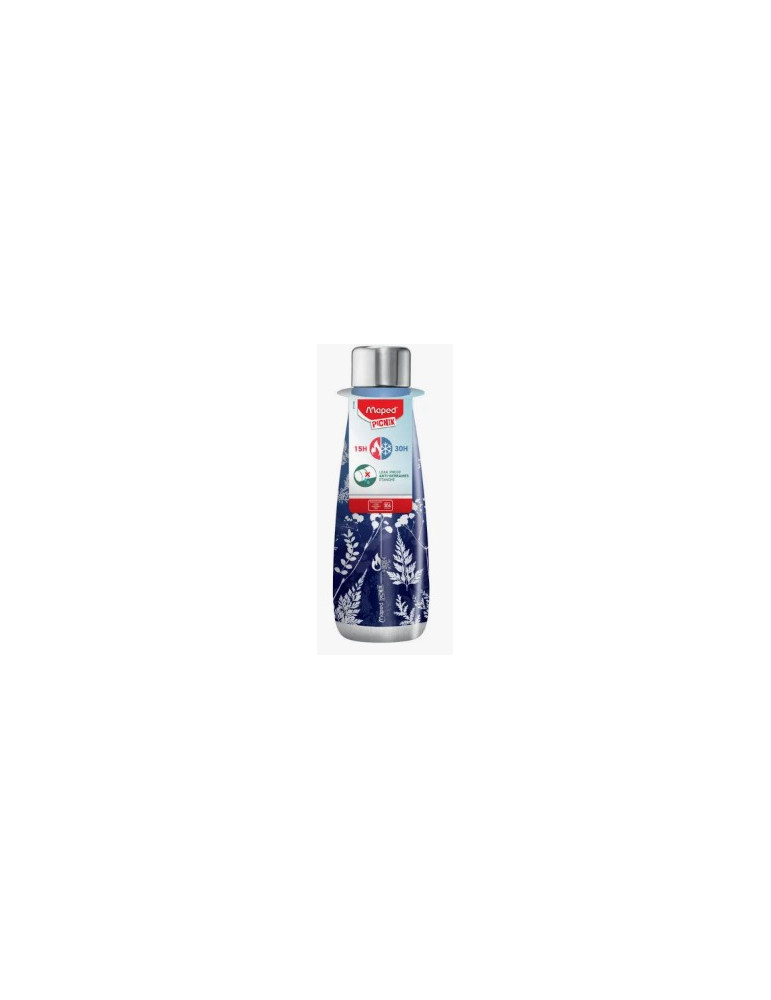 DRINKFLES isotherm 500 ml - Maped Picnik Concept volwassen - CYANOTYPE