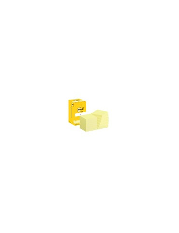 Post-it® Super Sticky Notes - Canary Yellow™ - 76 x 76 mm  box 12 2
