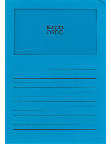 Map Elco Ordo Classico m/venst. A4 - 120gr Bedr. diepblauw - verp.100 2