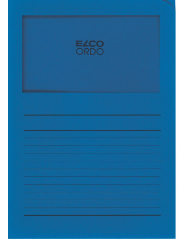 Chemises à fen. Ordo Classico A4 120gr/m² - Bleu royal  - 100 p 2