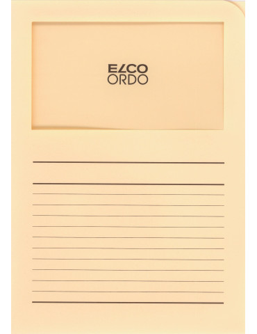 Map Elco Ordo Classico m/venst. A4 - 120gr Bedr. beige - verp.100 2