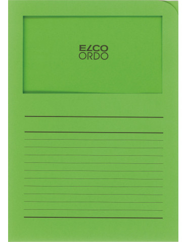 Map Elco Ordo Classico m/venst. A4 - 120gr Bedr. diepgroen - verp.100 2