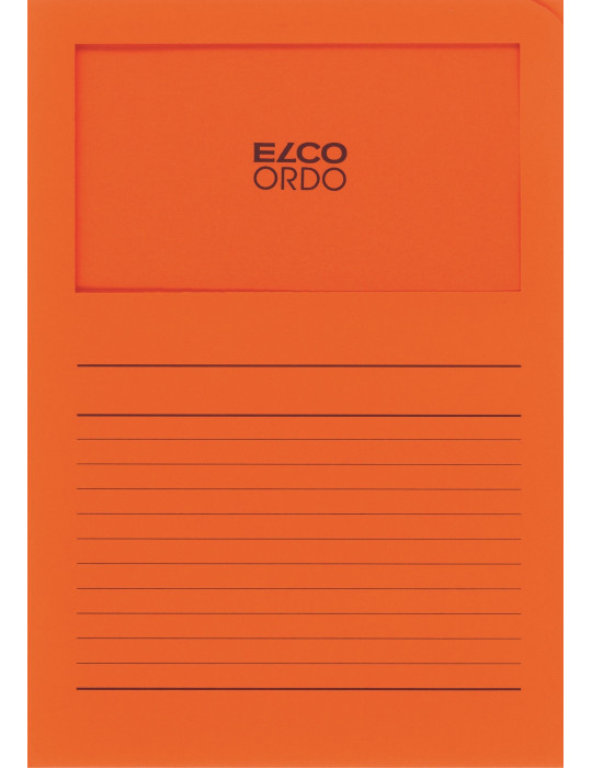 Chemises à fen. Ordo Classico A4 120gr/m² - Orange  - 100 p