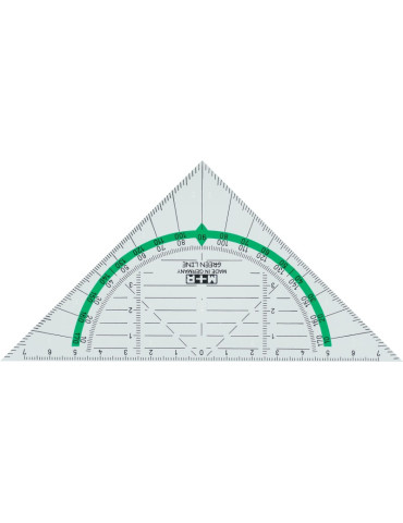 M+R plast.transp.Geodriehoek 2