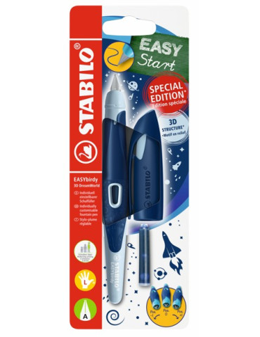 EASYbirdy 3D DreamWorld LEFT blister blue + 1 cartridge + tool