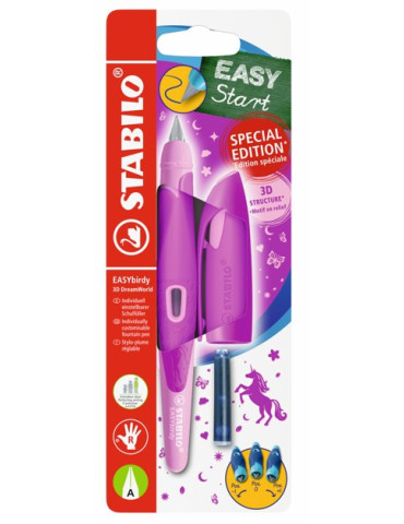 EASYbirdy 3D DreamWorld RIGHT blister pink + 1 cartridge + tool