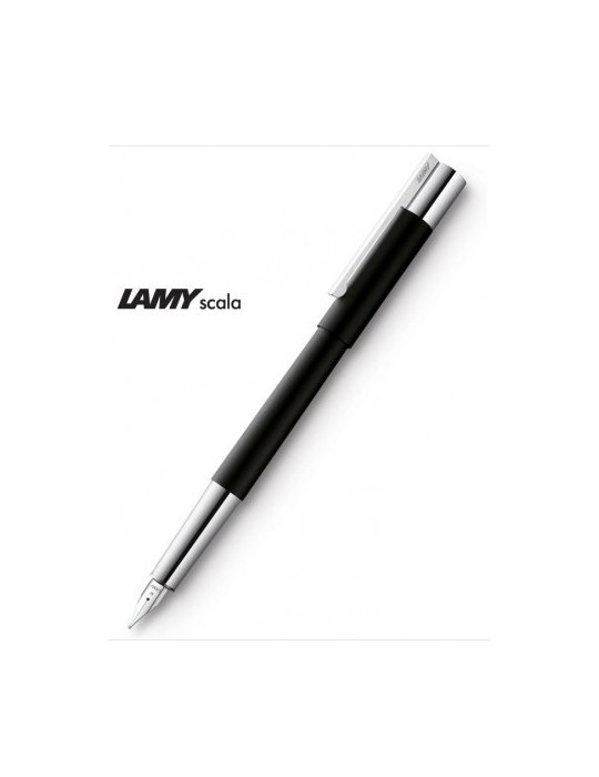 Stylo plume LAMY scala noir mat plume M