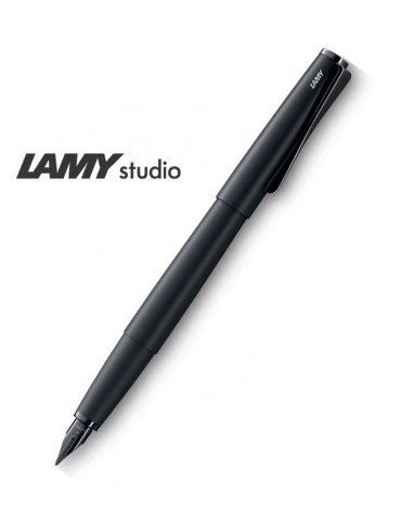 Stylo plume LAMY studio Lx noir mat plume F