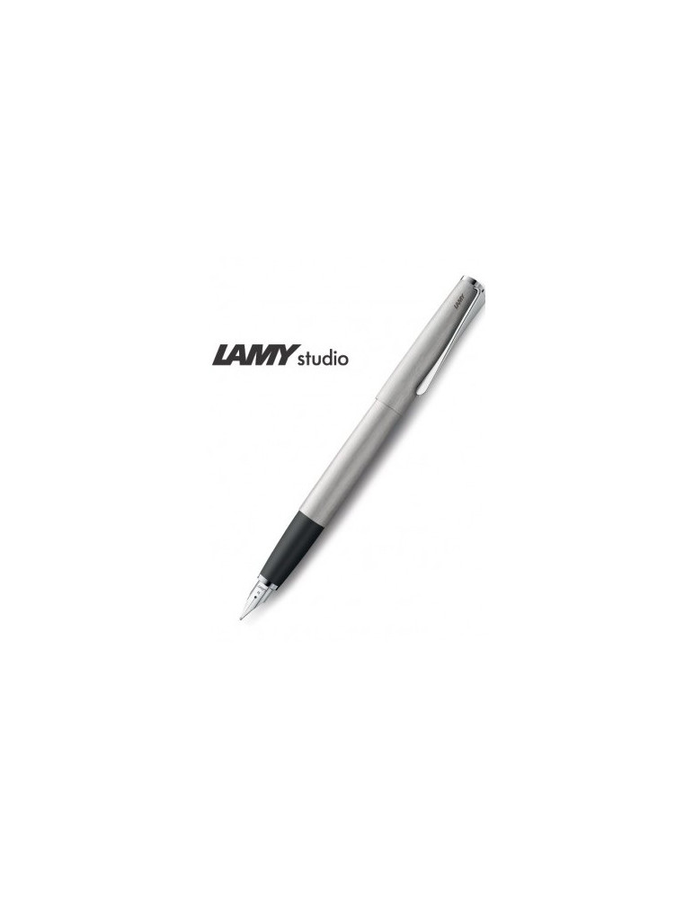 Stylo plume LAMY studio acier brossé plume F