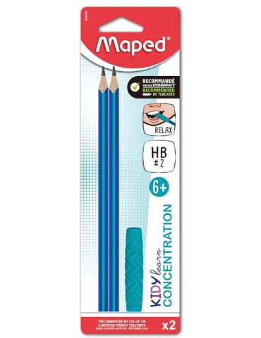 GRAPHITES KIDYLEARN CONCENTRATION X2 + 1 TOPPER BLISTER