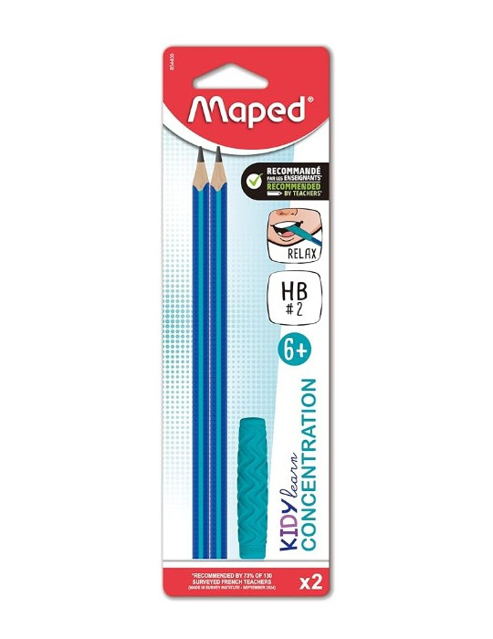 GRAPHITES KIDYLEARN CONCENTRATION X2 + 1 TOPPER BLISTER
