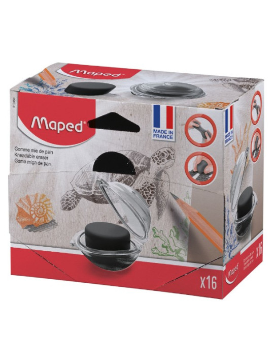 Gomme MIE DE PAIN, spéciale Beaux-Arts, en display de 18