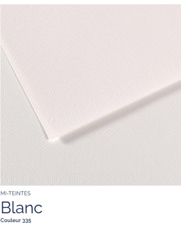 FEUILLE   MI-TEINTES®  A4 160G  BLANC 335
