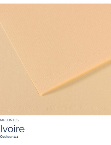 FEUILLE   MI-TEINTES®  A4 160G  IVOIRE 111