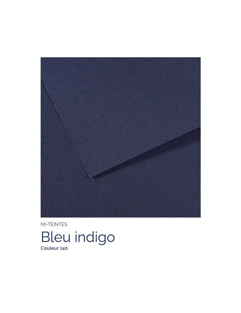 FL   MI-TEINTES®  A4 160G  BLEU  INDIGO  140