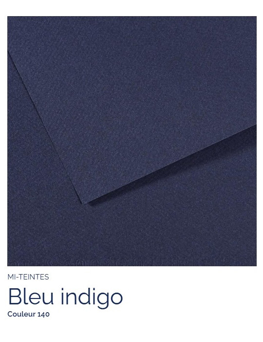 FL   MI-TEINTES®  A4 160G  BLEU  INDIGO  140