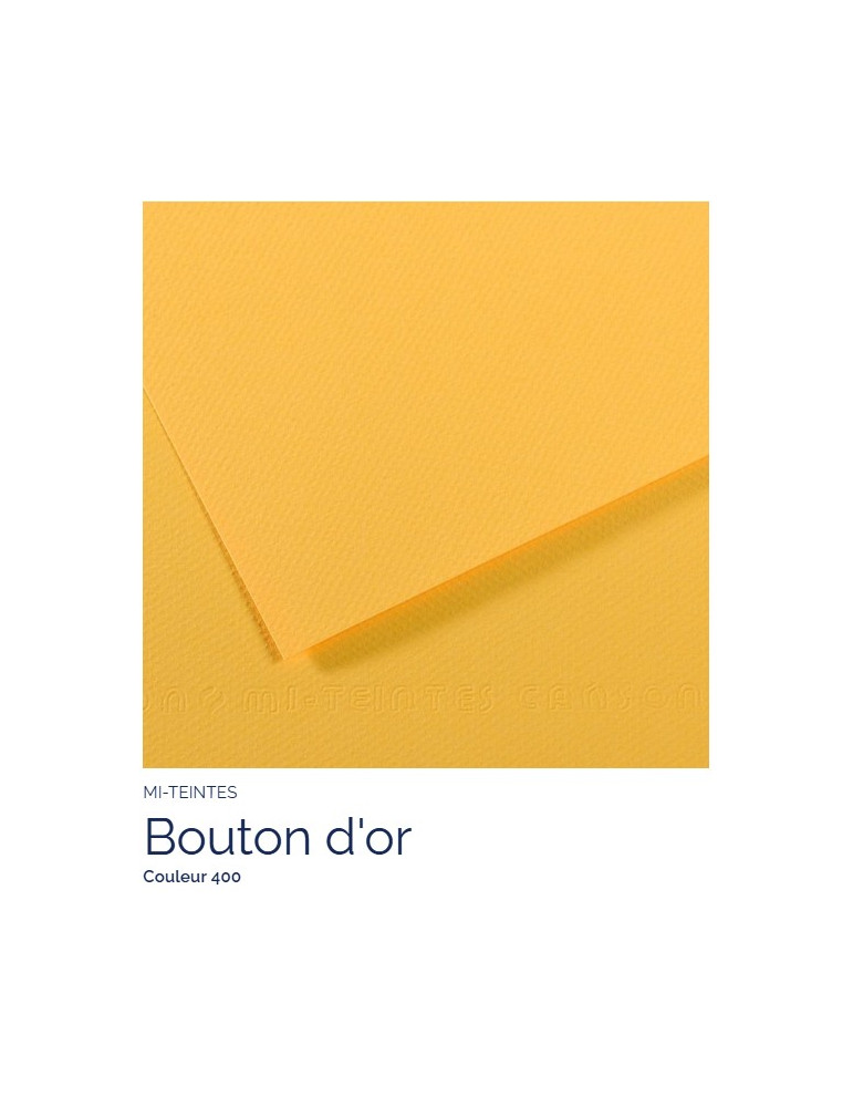 FL   MI-TEINTES®  A4 160G  BOUTON D'OR   400