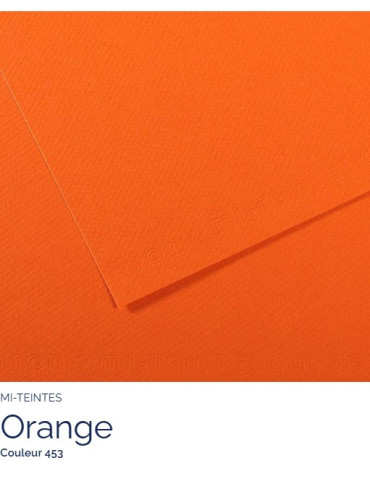 FL   MI-TEINTES®  A4 160G  ORANGE 453