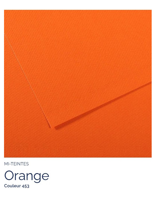 FL   MI-TEINTES®  A4 160G  ORANGE 453