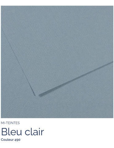 FL   MI-TEINTES®  A4 160G  BLEU CLAIR 490