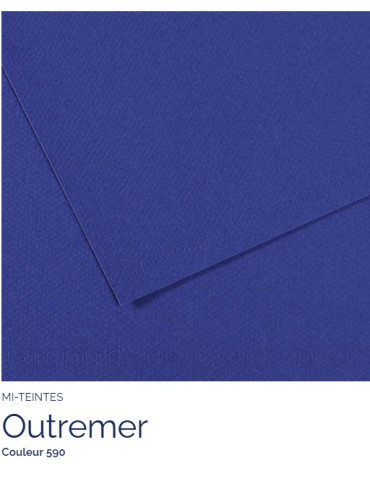 FEUILLE   MI-TEINTES®  A4 160G  OUTREMER   590