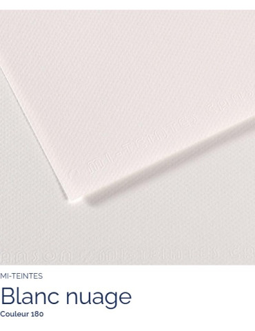 FEUILLE   MI-TEINTES®  A4 160G BLANC NUAGE 180