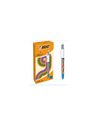 BIC® 4 Colours® Decor Line Box 12