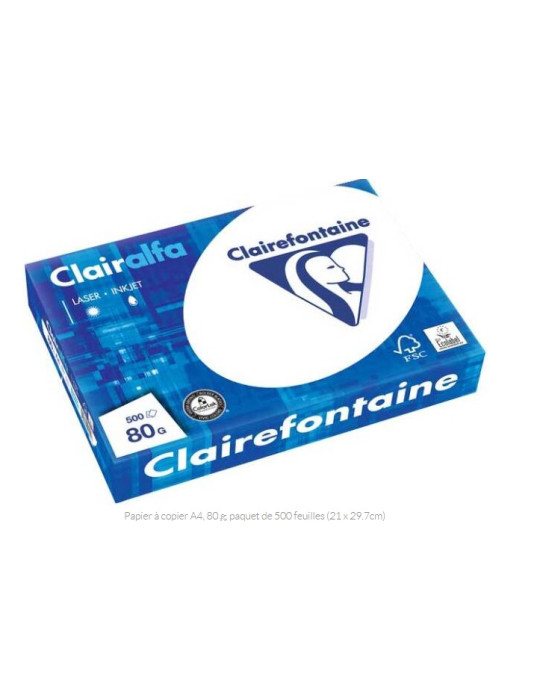 PAPIER A4 BLANC 80G /500