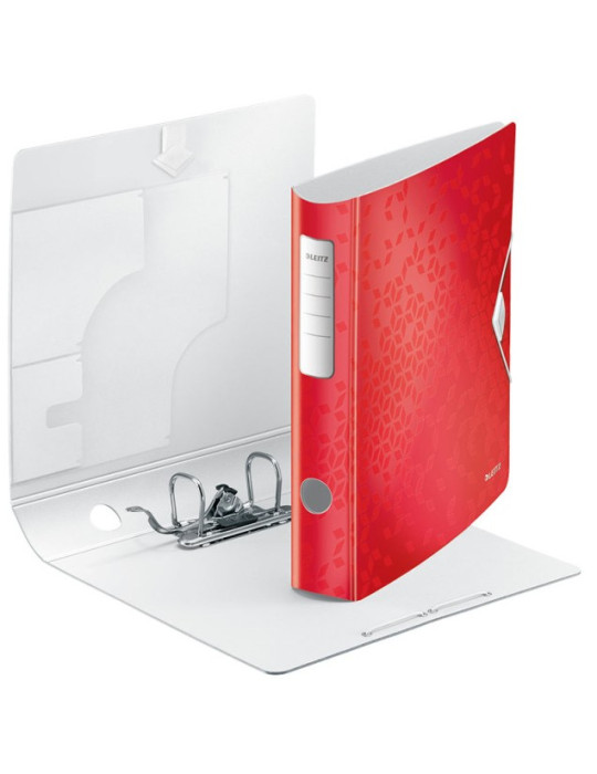 Leitz Wow 1107 Active 180° classeur à levier 65mm PP A4 rouge