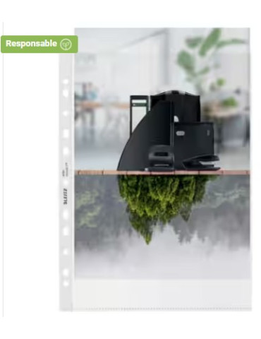 Leitz Premium recycle showtas copy safe PP A4 100µ transparant mat (25
