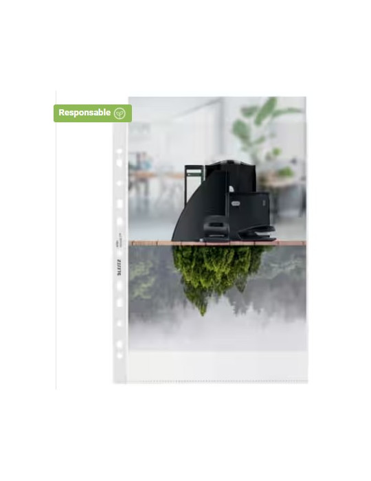 Leitz Premium recycle pochette copy safe PP A4 100µ transparent ma (25