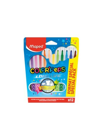 COLOR'PEPS goed uitwasbare viltstift - i