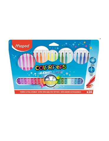 FEUTRES COLOR PEPS X24 BTE CARTON