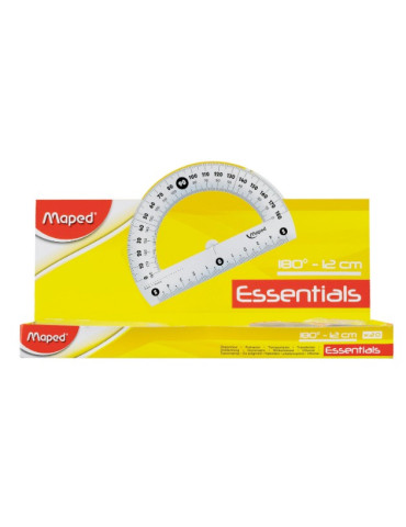 Rapporteur 180° base 12 cm - CLASSIC