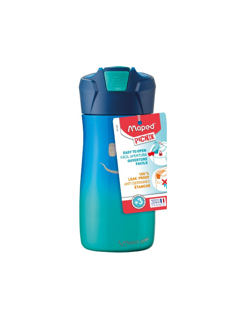 CONCEPT KIDS BOUTEILLE D’EAU FIGURATIVE 430ML BLEU