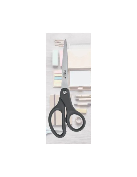 Leitz Ergo ciseaux en titane 180mm gris foncé