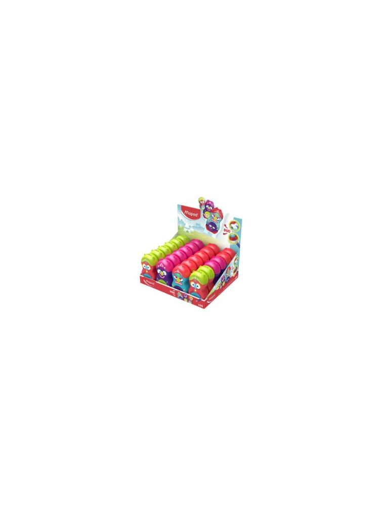 TC-GOMME LOOPY "TOTEM" 1 TROU, coloris assortis, en Display