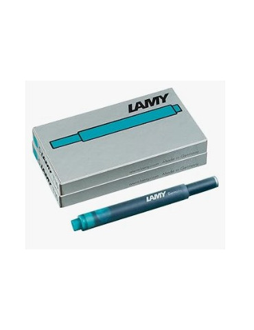 Cartouche d'encre LAMY T10 turquoise pour stylo plume