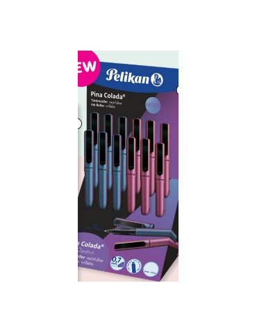Présentoir Pina Colada 12 rollers ass.