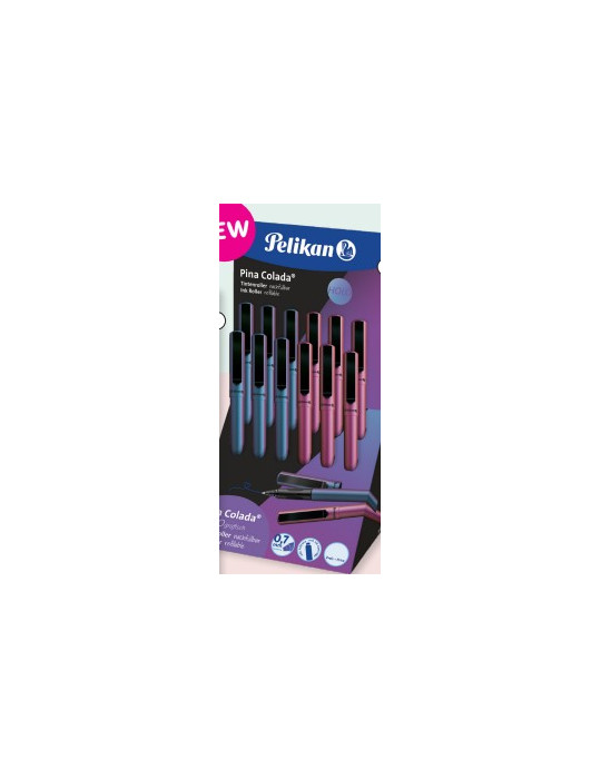 Présentoir Pina Colada 12 rollers ass.