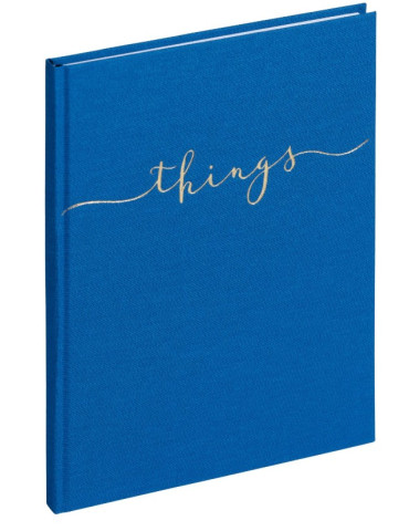 Set 6 Notitieboek A6 Things blauw