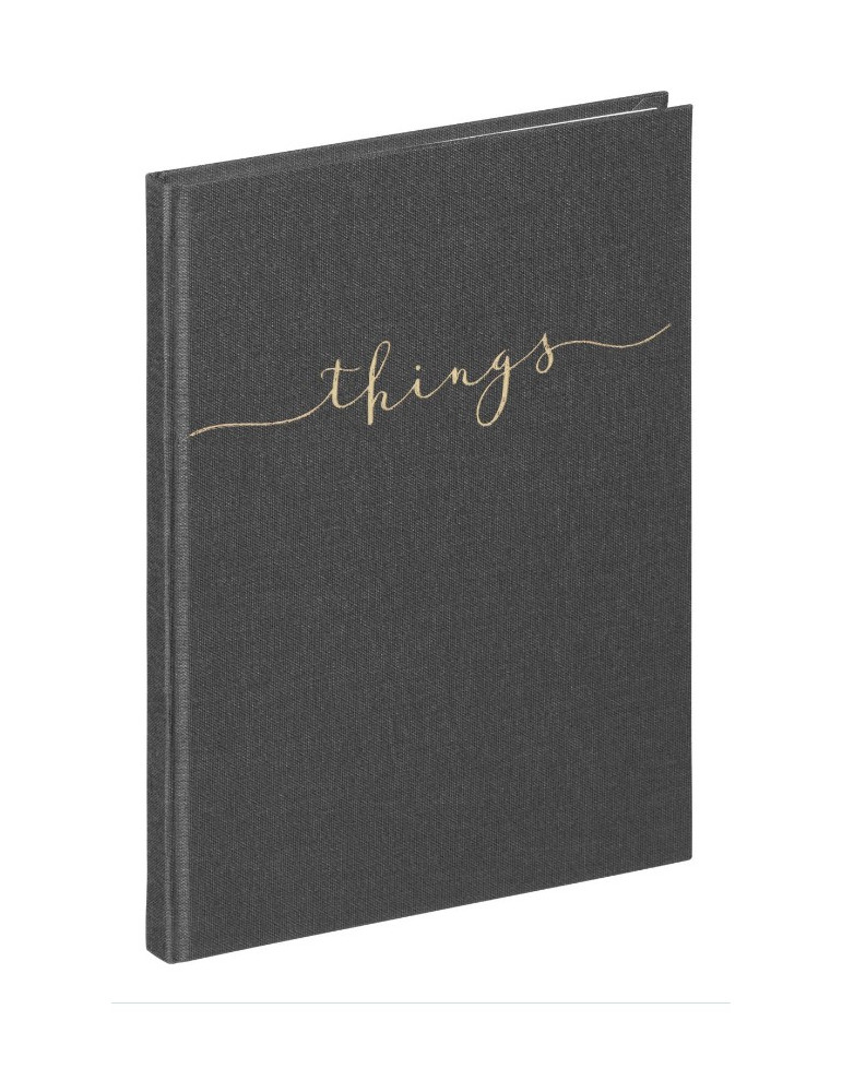 Set 6 Carnet A6 Things gris