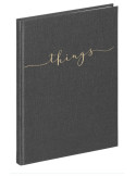 Set 6 Carnet A6 Things gris
